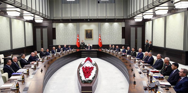 Kritik MGK toplantısı sona erdi