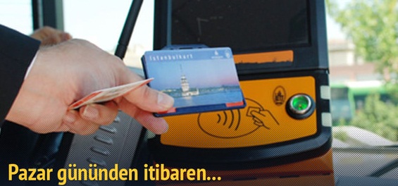 İstanbul'da toplu taşımaya zam