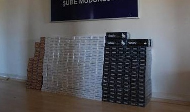 Edirne'de kaçak sigara operasyonu