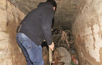 PKK tünelinde tonlarca silah bulundu