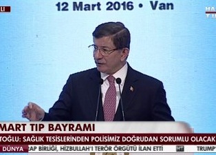 Davutoğlu'nun Tıp Bayramı konuşması