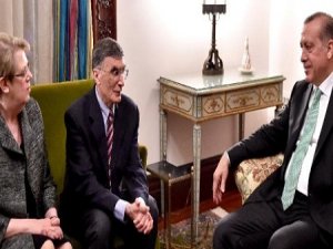 Erdoğan Amerika'da Aziz Sancar'la buluştu