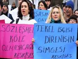 Edirne'de Tekel İşçilerine Destek Yürüyüşü