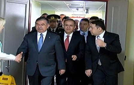 Bakan Kilis’te yaralıları ziyaret etti