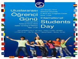 Sakarya Üniversitesi'nden Uluslararası Öğrenciler Günü