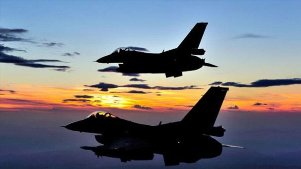 Kuzey Irak'taki PKK hedeflerine hava harekatı düzenlendi