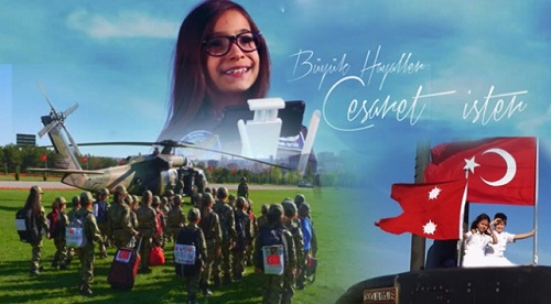 TSK'dan çocuklara 23 Nisan videosu