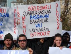 Tekel İşçilerine Keşan'dan Destek