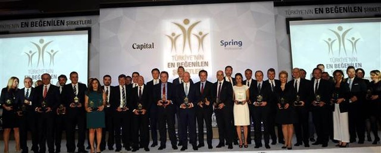 Türkiye'nin en beğenilen şirketleri