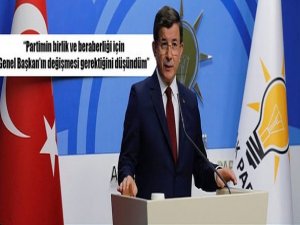 Davutoğlu'ndan flaş açıklamalar