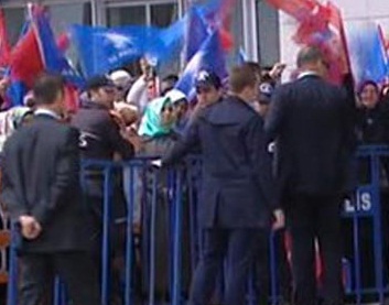 Konya'da coşkulu karşılama