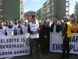 Tekel İşçilerine Mardin'den Destek