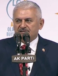 Yıldırım'dan teşekkür konuşması