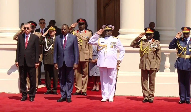 Cumhurbaşkanı Erdoğan Kenya'da
