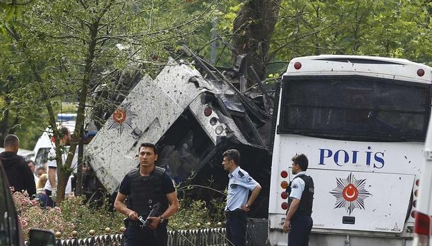 İstanbul'da Bombalı Saldırı