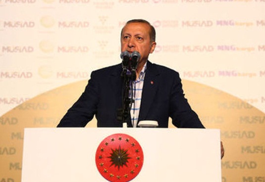 Erdoğan MÜSAD'ın iftar programına katıldı