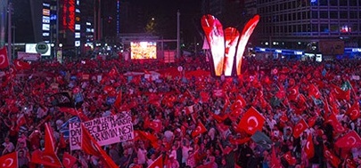 Demokrasi nöbeti dev mitingle son buluyor