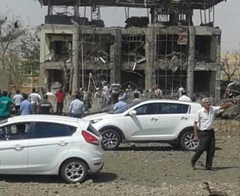 Diyarbakır'da büyük patlama