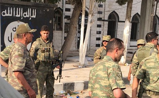 Korgeneral İsmail Metin Temel Cerablus’ta