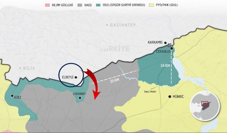 TSK Çobanbey'e girdi!