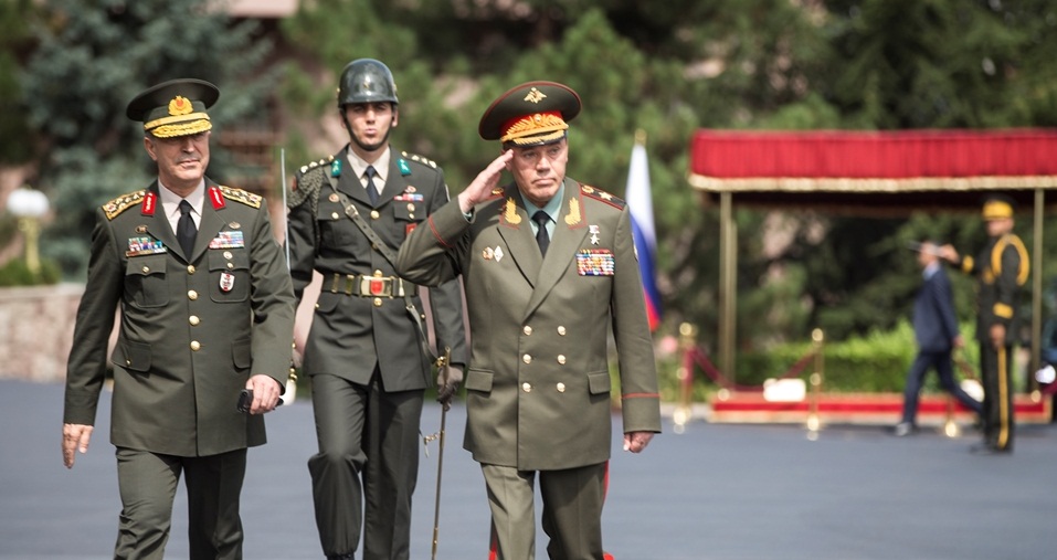 Rusya Genelkurmay Başkanı Ankara'da