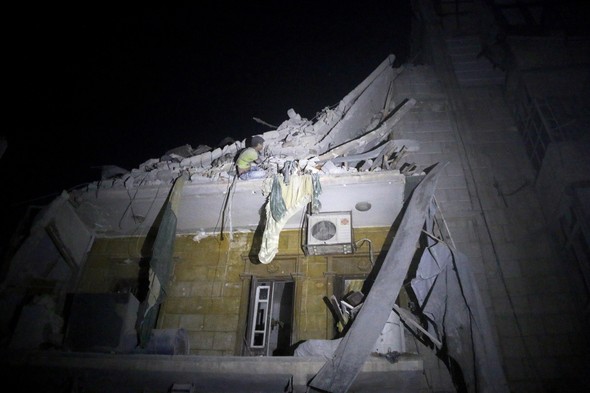 Rejim güçleri Halep'e saldırdı!