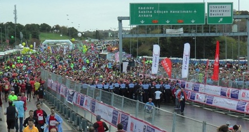 15 Temmuz Şehitler Köprüsünde ilk maraton