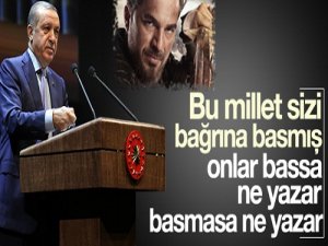 Erdoğan Diriliş Ertuğrul'a sahip çıktı!