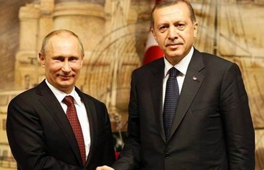 Cumhurbaşkanı Erdoğan, Putin'le görüştü