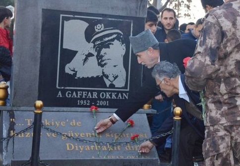 Gaffar Okkan şehit edildiği caddede anıldı