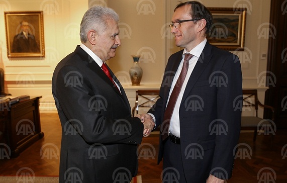 Başbakan Binali Yıldırım'ın kabulü