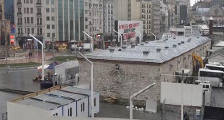 Taksim'de cami projesi için çalışmalar başladı