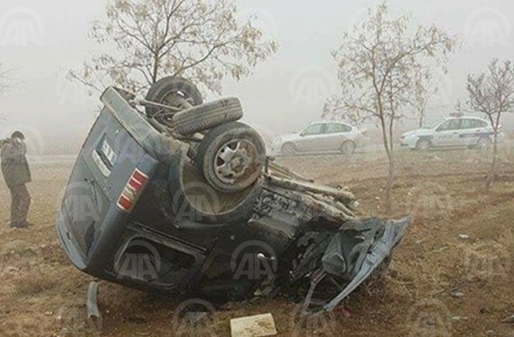 Konya'da trafik kazası: 1 ölü