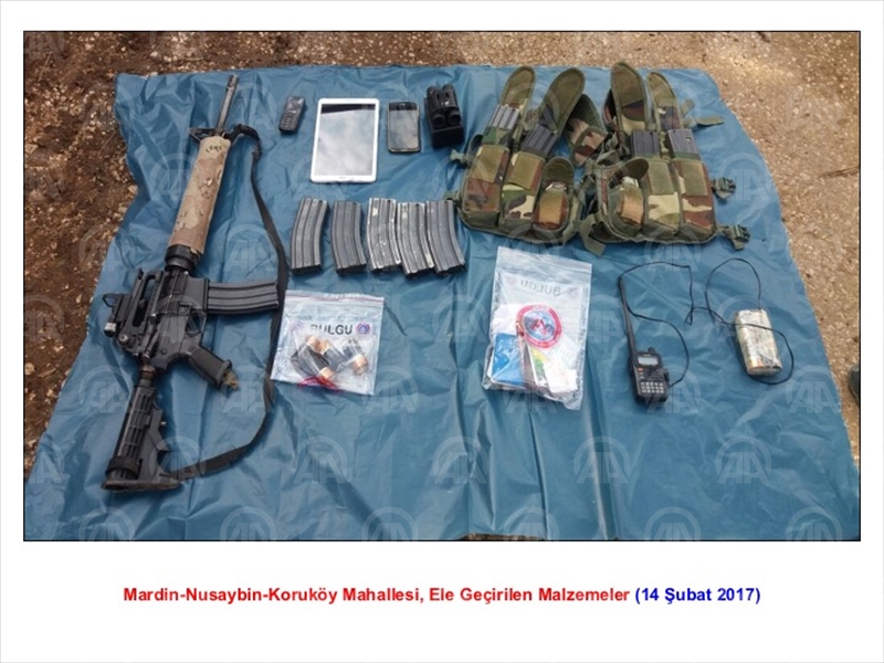 Mardin'deki terör operasyonları