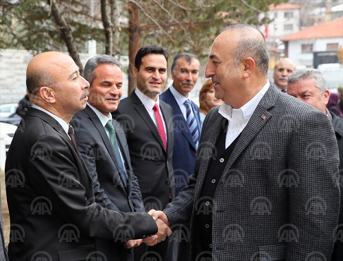 Çavuşoğlu'ndan Kızılcahamam'a ziyaret