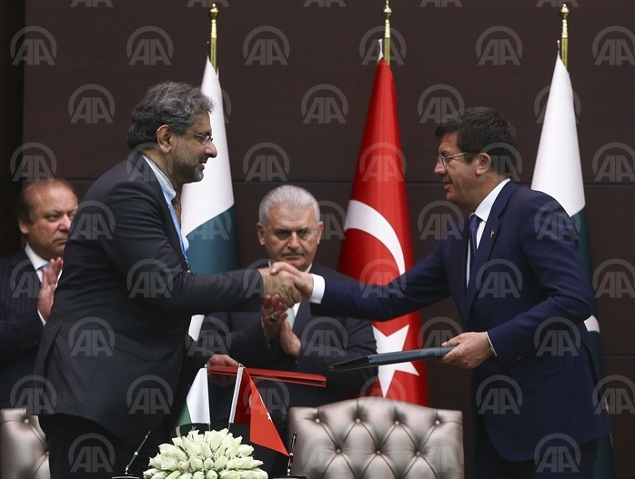 Pakistan Başbakanı Navaz Şerif Ankara'da