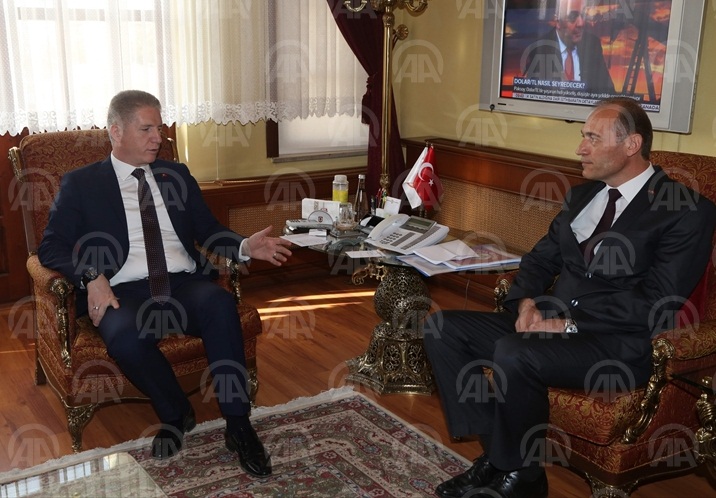 AFAD'dan Vali Gül'e ziyaret