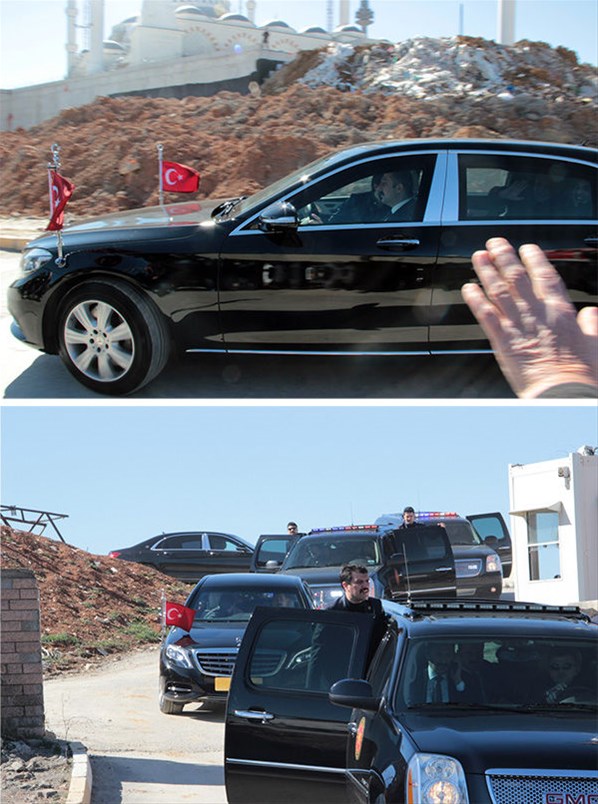 Cumhurbaşkanı Erdoğan, Çamlıca Camii'ni inceledi