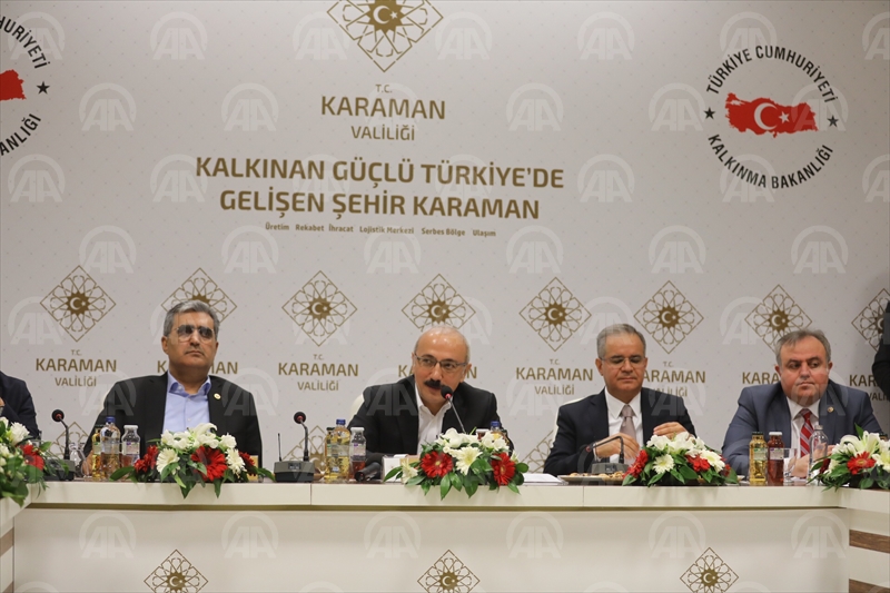 Bakan Elvan Karaman'da...