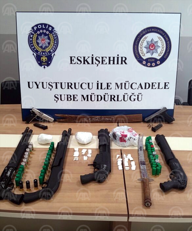 Eskişehir'de uyuşturucu operasyonu