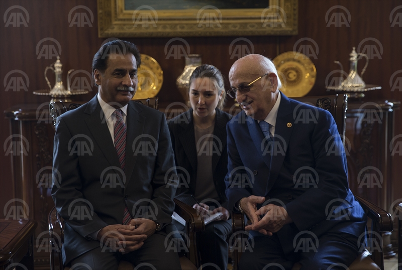 Pakistan Milli Meclis Başkanı Sadık, TBMM'de