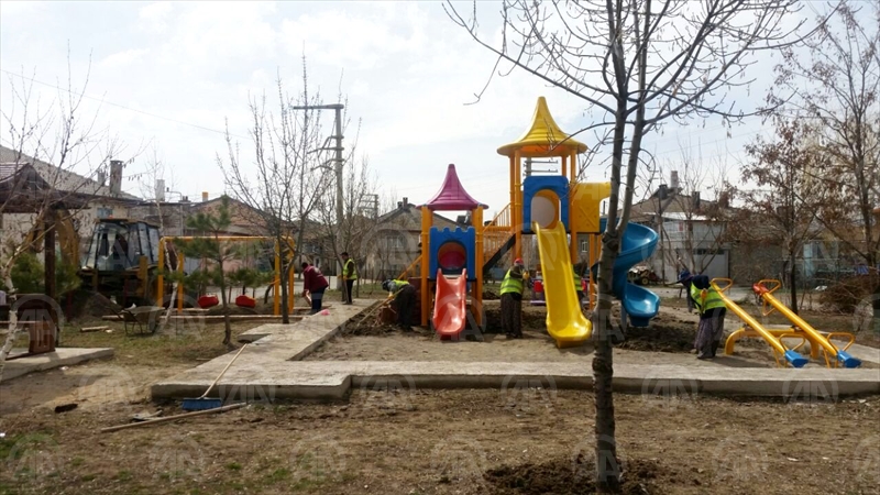 Seydişehir'e yeni çocuk oyun parkları yapıldı