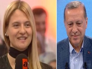 Cumhurbaşkanı Erdoğan'ı gülümseten soru