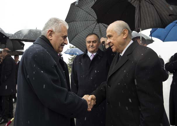 23 Nisan'ın ilk töreni Anıtkabir'de gerçekleştirildi