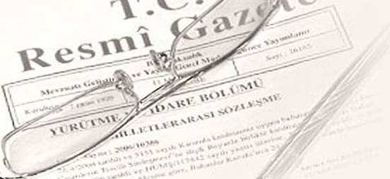Tebliğler Resmi Gazete'de..