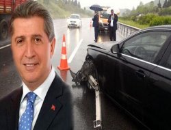 Köksal Toptan trafik kazası geçirdi