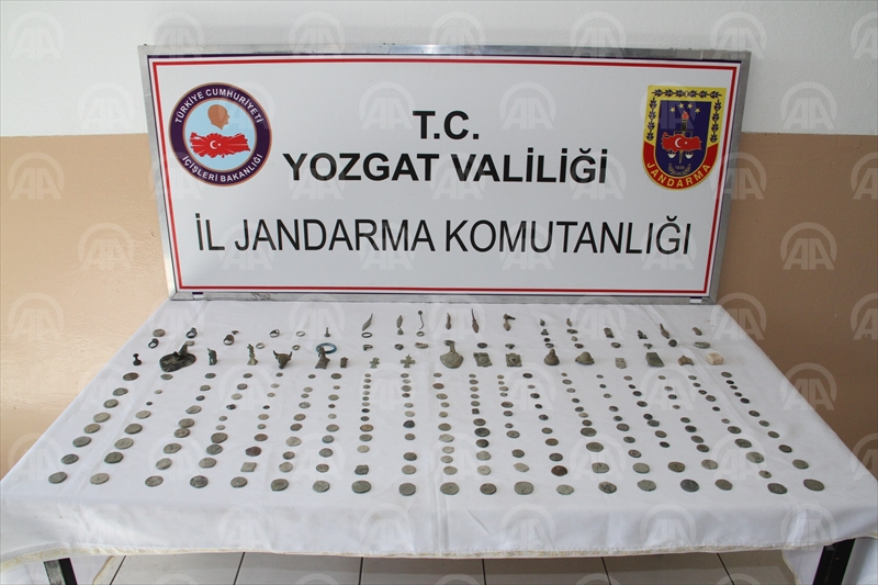 Yozgat'ta tarihi eser operasyonu