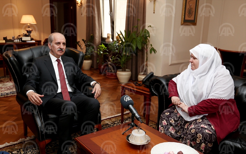 Kurtulmuş, Akgün'ü kabul etti!