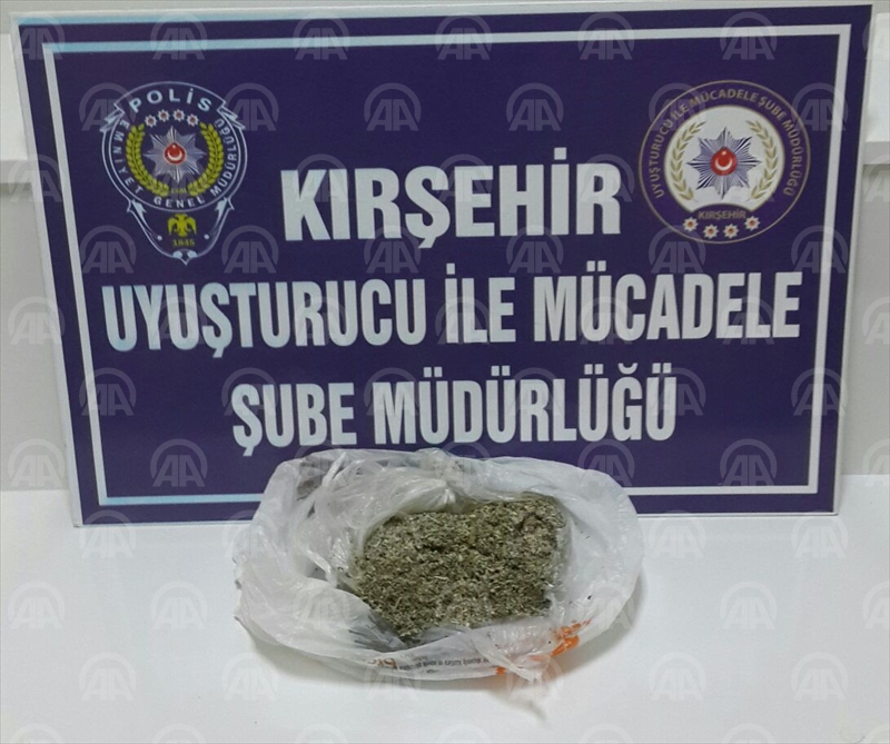 Kırşehir'de uyuşturucu operasyonu