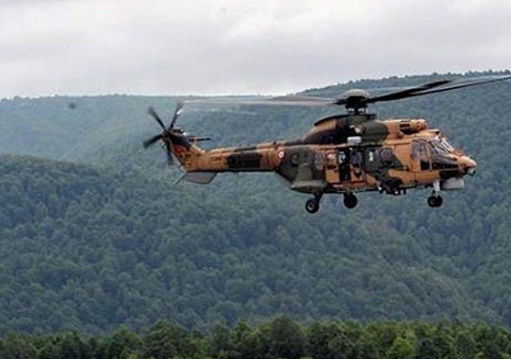 Şırnak'ta askeri helikopter düştü!